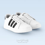 کفش روزمره زنانه چرم رادیس مدل ناروین کد M.BS-662-sfd رنگ سفید