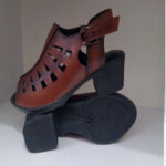 صندل زنانه مدل سگک دار کد 98 رنگ قهوه ای